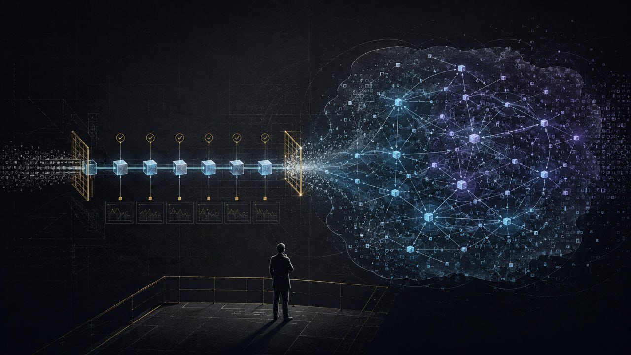 Text diffusion model concept - AI safety and chain of thought